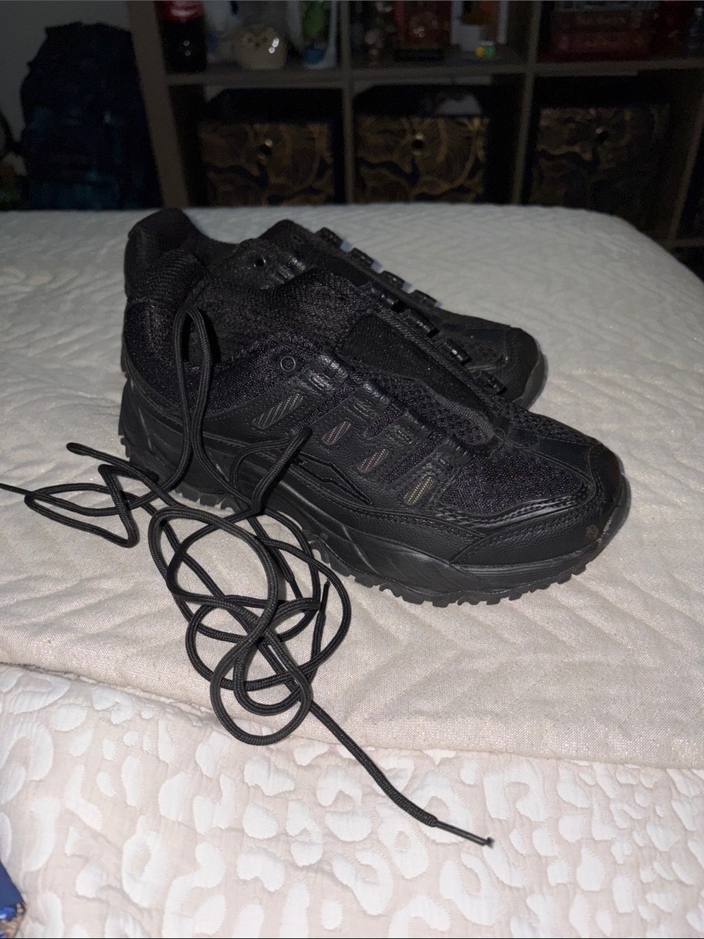 Avia Women's All-Black Athletic Sneakers